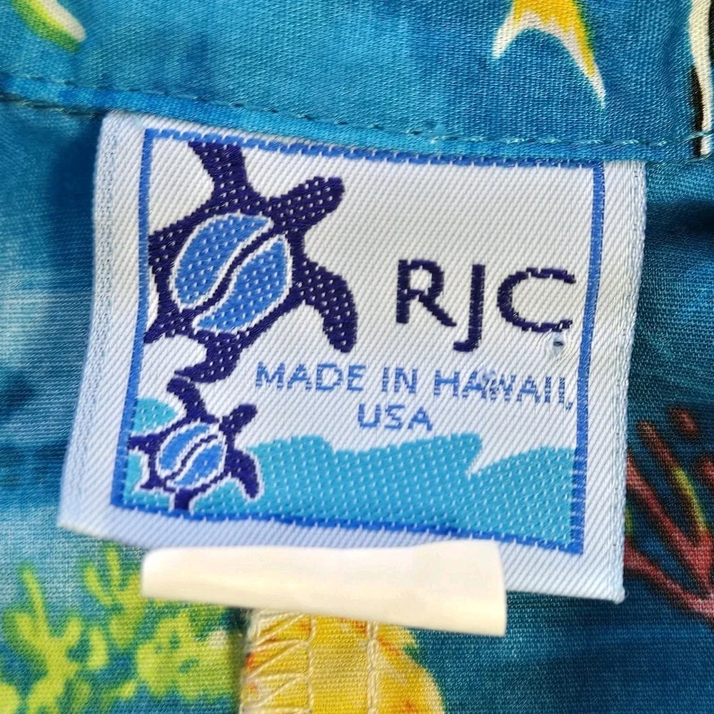 RJC Hawaiian One Piece Romper Boys Size 12m Under Water School Fish‎ Unisex USA